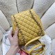 Chanel BACKPACK AS3860 Calfskin & Gold-Tone Metal Yellow A