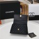 SMALL FLAP BAG WITH TOP HANDLE Grained Calfskin Black Gold Metal High