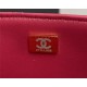 Chanel SMALL FLAP BAG With Top Diamond Handle Lambskin & Gold-Tone Metal AS4141 Fuchsia High