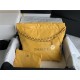 Chanel 22 SMALL HANDBAG Shiny Calfskin & Gold-Tone Metal AS3260 Yellow High