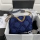 Chanel 19 Flap Bag Small/Large Optional Blue High