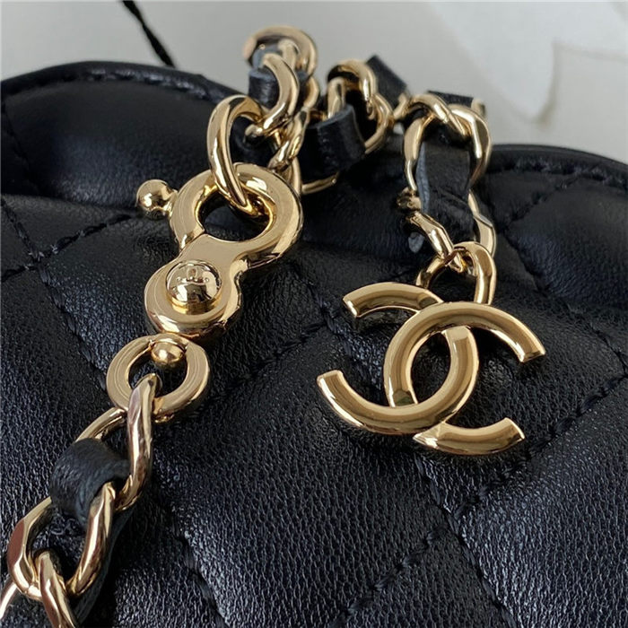 Chanel Mini HEART BAG Lambskin & Gold-Tone Metal AS3189 A