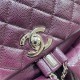 Chanel BACKPACK AS3860 Grained Shiny Calfskin & Gold-Tone Metal Burgundy A