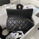 Chanel FLAP BAG AS3791 Lambskin & Gold-Tone Metal Black High