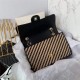 Chanel FLAP BAG AS3791 Lambskin & Gold-Tone Metal Beige High