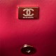 Chanel FLAP BAG AS3791 Fabric & Gold-Tone Metal Red High