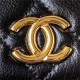 Chanel FLAP BAG With Top Handle AP3367 Shiny Aged Calfskin & Gold-Tone Metal Black High