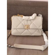 Large Chanel 19 Flap Bag Goatskin/Lambskin High