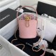 Chanel Small Drawstring Bag Pink High