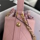 Chanel Small Drawstring Bag Pink High