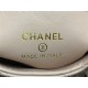 Chanel CLUTCH WITH CHAIN AP3435 Shiny Aged Calfskin & Gold-Tone Metal Nude High