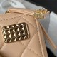 Chanel CAMERA BAG AS4817 Lambskin Beige A