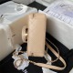 Chanel CAMERA BAG AS4817 Lambskin Beige A