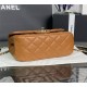 Chanel MINI FLAP BAG With Top Diamond Handle Lambskin & Gold-Tone Metal AS4140 Caramel High