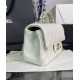 Chanel MINI FLAP BAG With Top Diamond Handle Lambskin & Gold-Tone Metal AS4140 White High