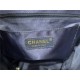 Chanel Large Backpack Lambskin 91122 Gold-Metal Navy High