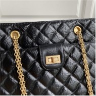 Chanel Large Shopping Bag Black High