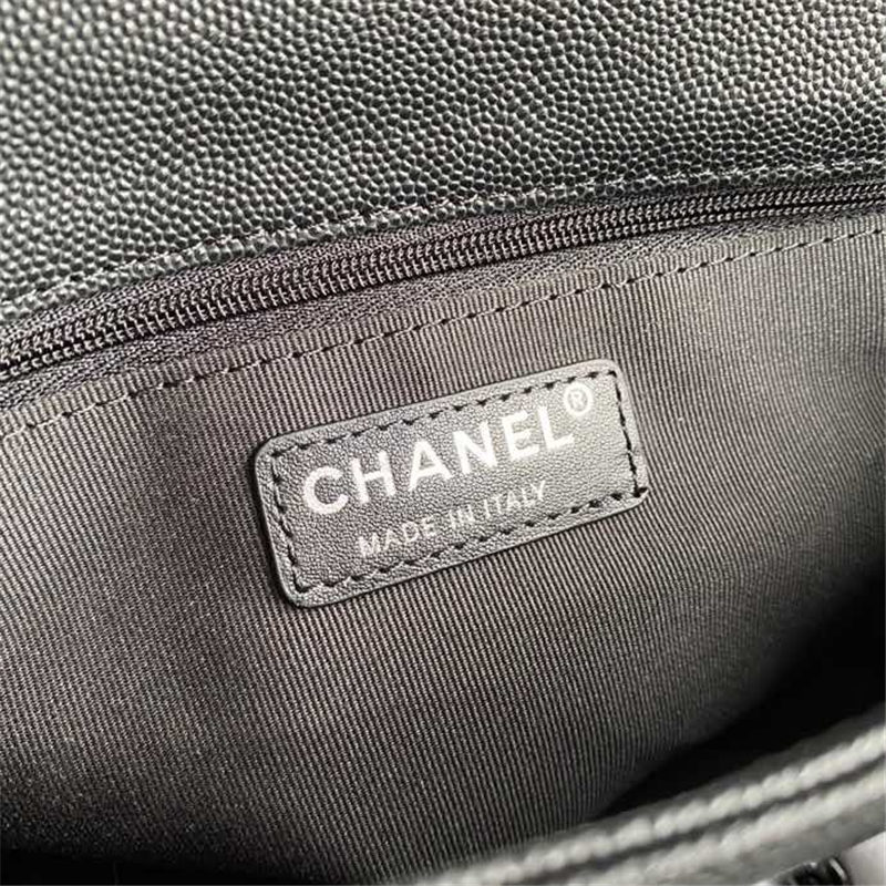 Chanel Flap Bag Black High