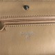 Chanel Wallet on Chain Lambskin Beige Silver Metal B