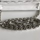 Chanel Wallet on Chain Lambskin White Silver Metal B