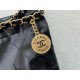 Chanel 22 SMALL HANDBAG Patchwork Shiny Calfskin & Gold-Tone Metal AS3260 High