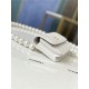 Chanel Wallet on Chain Imitation Pearls White High