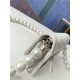 Chanel Wallet on Chain Imitation Pearls White High