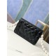 Chanel Wallet on Chain Imitation Pearls Black High