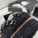 Chanel 19 CLUTCH WITH CHAIN Black A