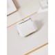 Chanel Mini Backpack Lambskin Gold-Tone Metal AP3753 White High