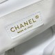 Chanel BACKPACK AS3860 Grained Shiny Calfskin & Gold-Tone Metal White A