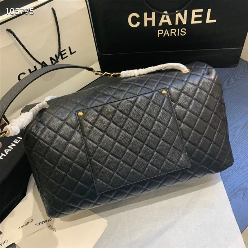 Chanel Timeless XXL Gold Metal Black High