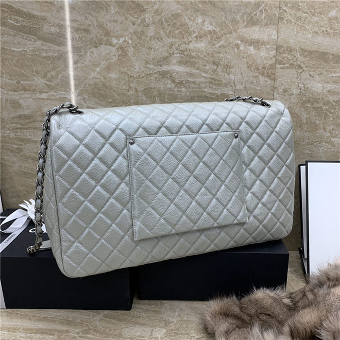 Chanel Timeless XXL Grey Blue High