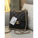 Chanel CHAIN BACKPACK Grained Calfskin & Gold-Tone Metal AS4490 Black A