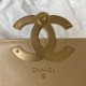 Chanel FLAP PHONE HOLDER WITH CHAIN Shiny Lambskin & Gold-Tone Metal AP3207 Beige A