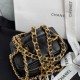 Chanel Small Vanity with Chain Grained Calfskin & Gold-Tone Metal Black High