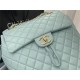 Chanel Large Backpack Lambskin 91122 Gold-Metal Blue High