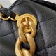 Chanel MINI FLAP BAG Calfskin & Gold-Tone Metal AS2638 White A