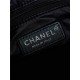 Chanel BOWLING BAG Nylon & Silver-Tone Metal AS4364 Black A