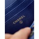 Chanel Vanity with Chain AP3940 Lambskin Blue High