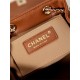 Chanel Duma Backpack 2908 Lambskin Gold-Tone Metal Caramel A