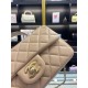 MINI FLAP BAG WITH TOP HANDLE AS2431 Lambskin & Gold-Tone Metal High