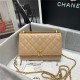 Chanel WALLET ON CHAIN Calfskin & Gold-Tone Metal AP2289 Beige High