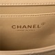 Chanel SMALL FLAP BAG Calfskin & Gold-Tone Metal AS2649 Beige A