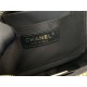 SMALL UTILITY BAG Camera Bag Calfskin Gold-Tone Metal Black High