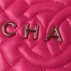 Chanel STAR HANDBAG Lambskin & Gold-Tone Metal AS4579 Fuchsia A