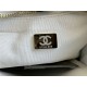 HOBO HANDBAG AS3562 Lambskin & Gold-Tone Metal White High