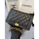 BOY Chanel WALLET ON CHAIN Grained Calfskin & Gold-Tone Metal Black High