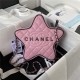 Chanel STAR HANDBAG Lambskin & Pewter-Tone Metal AS4579 Pink A