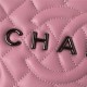 Chanel STAR HANDBAG Lambskin & Pewter-Tone Metal AS4579 Pink A